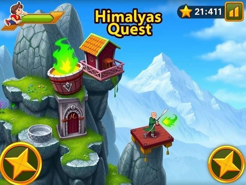 Mystic Himalaya Quest Game Screenshot